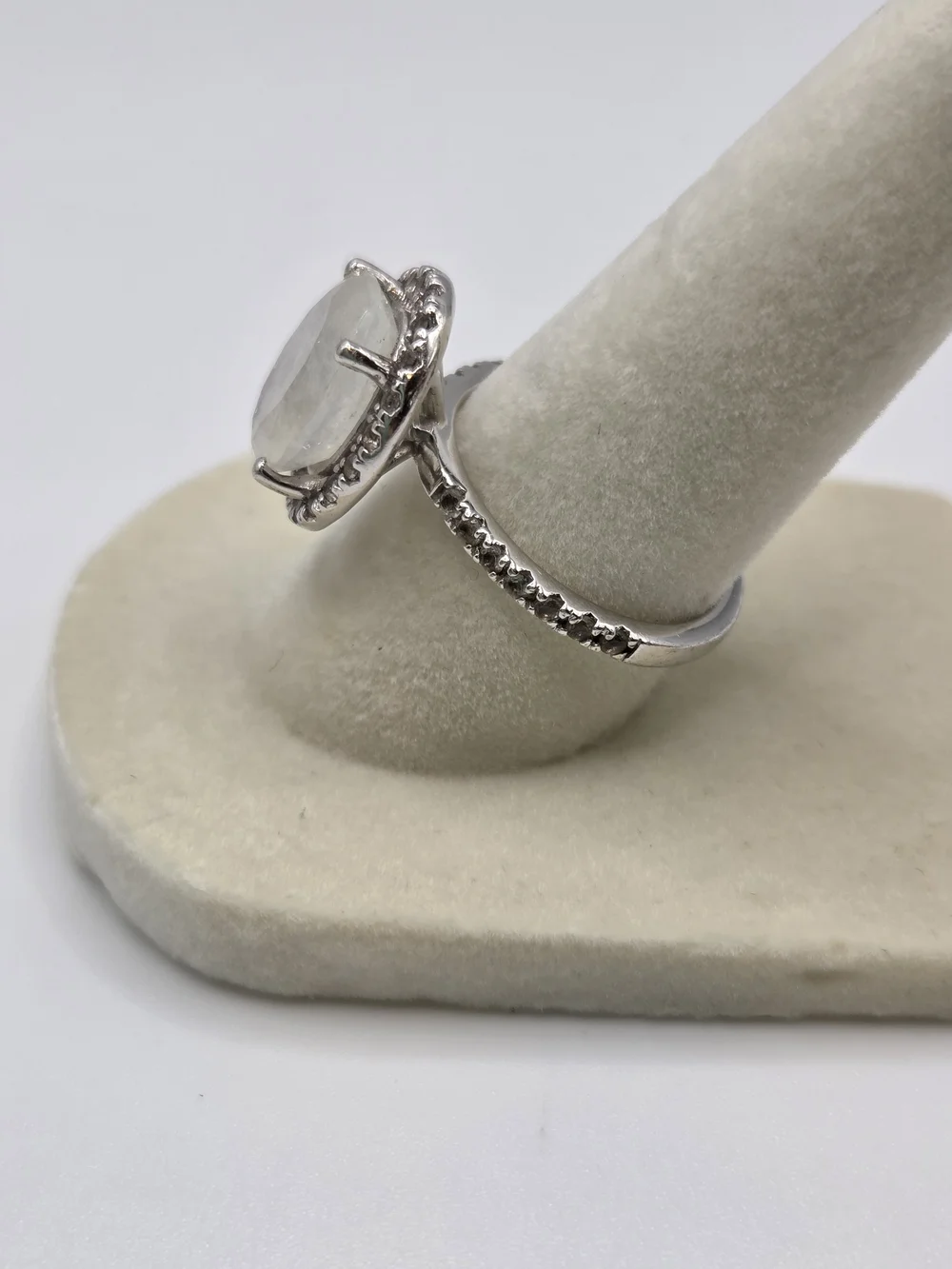 Moon Magic Sterling Silver And Moonstone Size 7